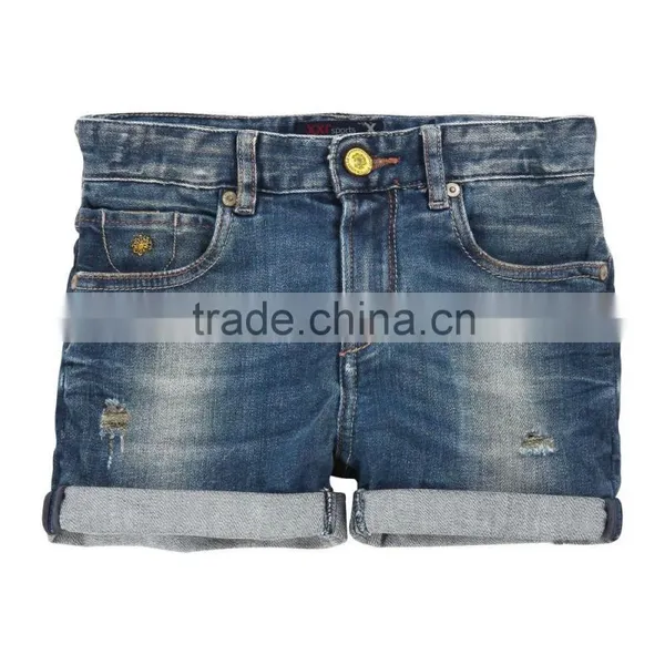 Women Girl Jeans Shorts photo-4