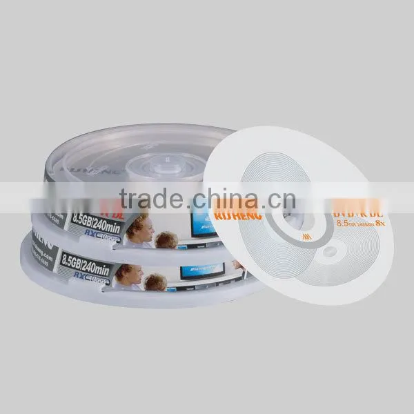 RISENG 8x 8.5GB 120MINs DL Blank Printing Media/wholesale Blank Disk/printed and Inkjet Media photo-4