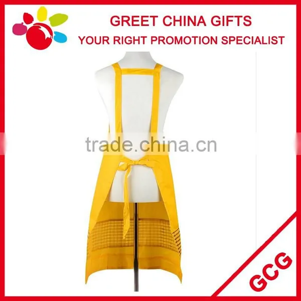 PVC Coated Waterproof Promotional Bib Kitchen Apron With Pockets photo-2