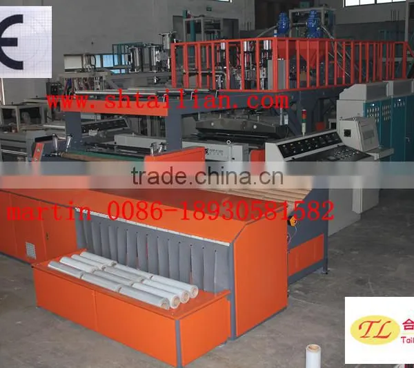 1500MM Three Layers Co-Extrusion Stretch Film Machine photo-6