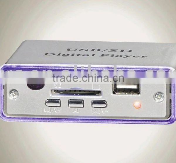 USB MP3 player / mini reader with LED/ FM