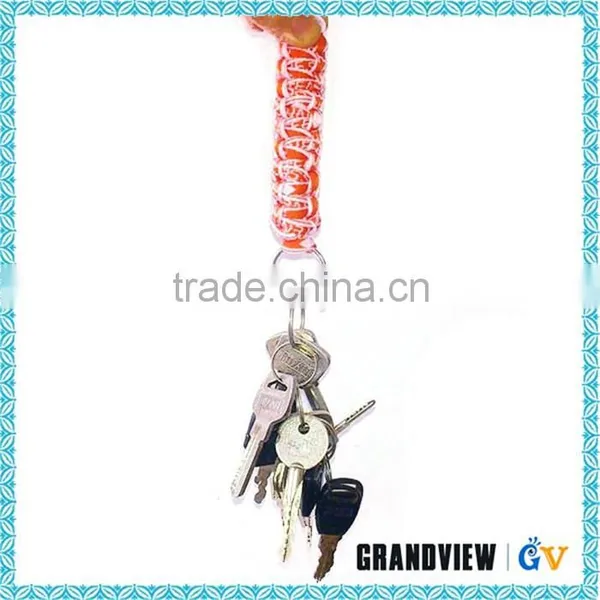 China OEM All Kinds Polyester 4mm Paracord Keychain photo-6