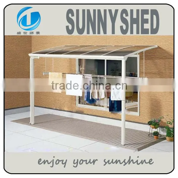 DIY Gazebo Canopy Made of Aluminum Polycarbonate for Patio Cover photo-6