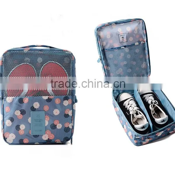 WBA - 001: China Housewares Wholesale Waterproof Nylon Fabric Travel Storage Bag for Shoes photo-6