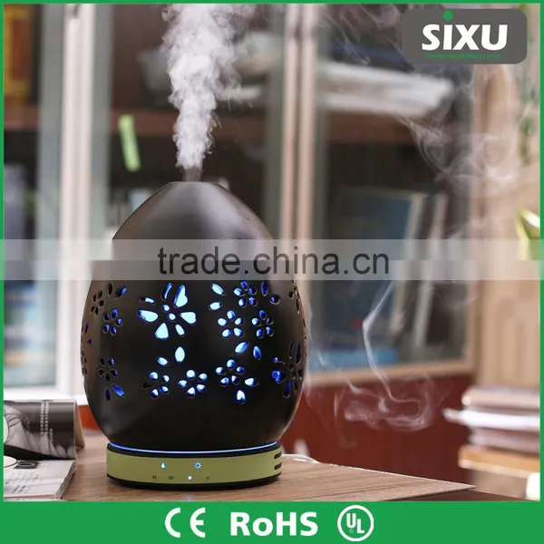 Silent Ultrasonic Aroma Humidifier Diffuser Air Purifier Mist LED Night Lamp photo-3