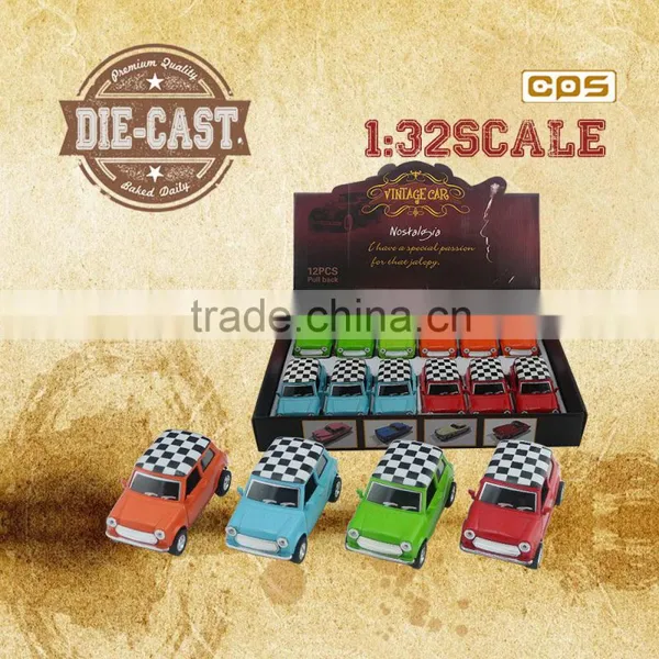 1:32 Alloy Toy Diecast Model Car With Door Open photo-5