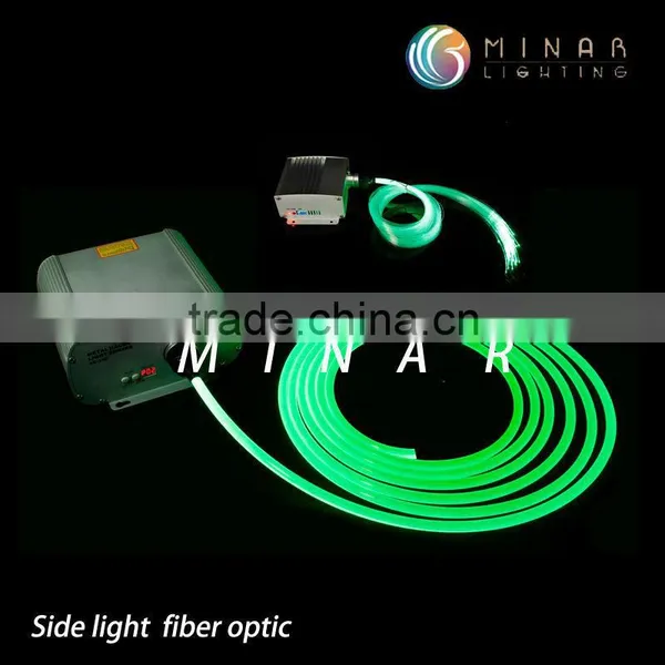 High Quality 10mm Pof Fiber Optic Side Glow Cable Lighting Kits photo-4