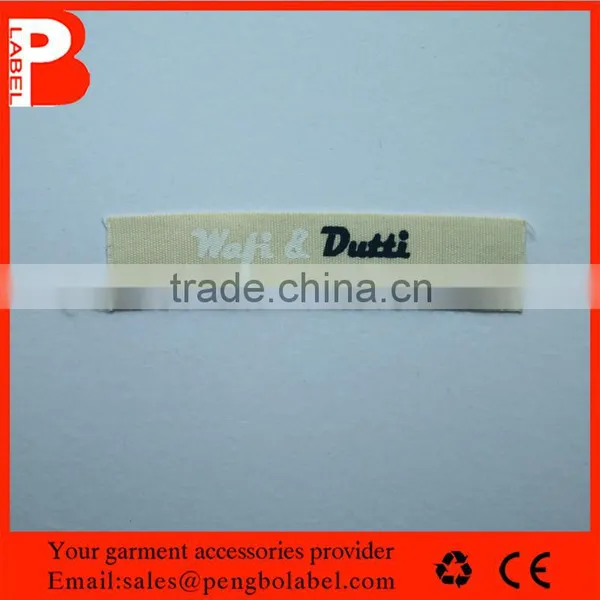 High Quality Recyled Cotton Garment Printed Label photo-5