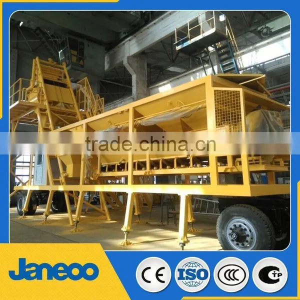 Mobile Concrete Batching Plant in Kazakhstan
