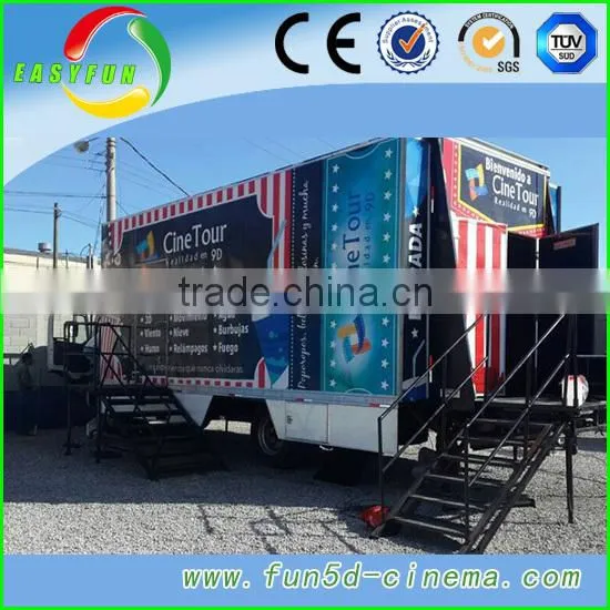 Hot !!! Mini 5D Cinema, Mobile 5d Cinema Truck
