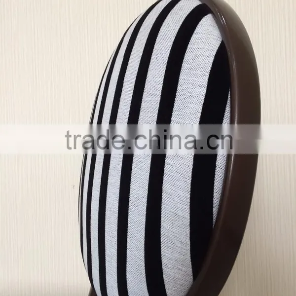 Wholesale Upholstered Wooden Oval Back Dining Chair Modern HB-683 Quality Choice photo-5