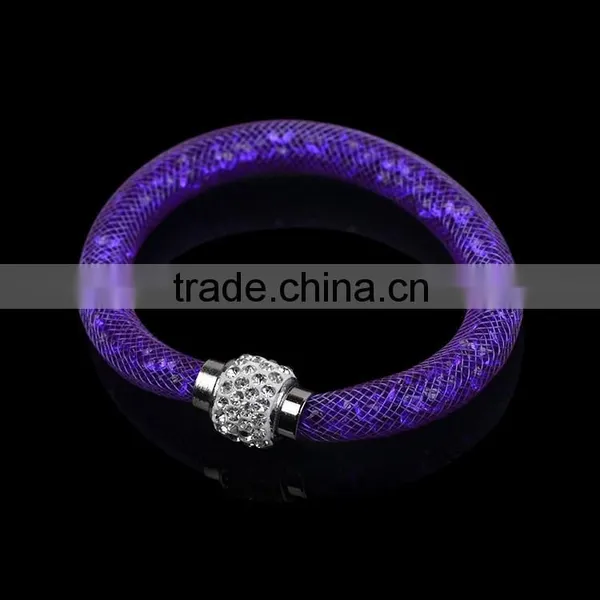 2015 New Design Colorful Crystal Stardust Magnetic Bracelet for Women photo-3