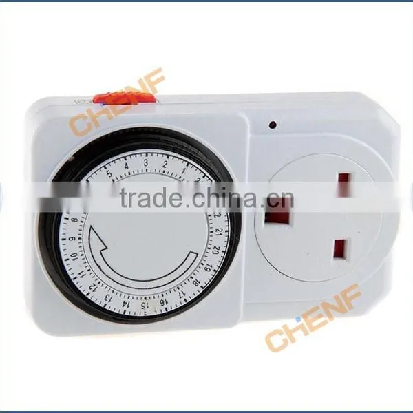 Hot Sell 13A UK Type 24 Hours Mechanical Timer Socket photo-5
