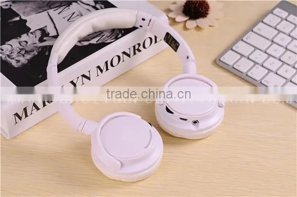 High Quality Wireless Multifunction Bluetooth Headset With Mic For Cell Phone photo-2