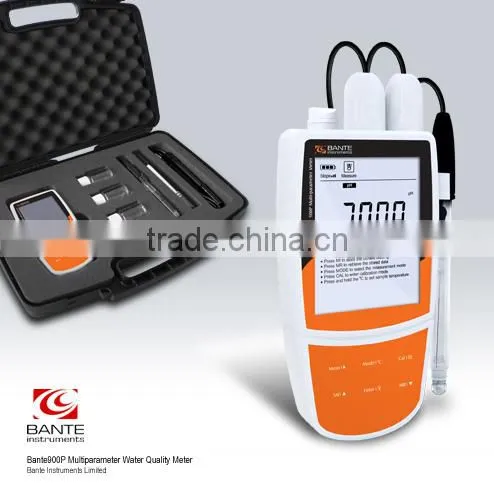 Bante900P Portable PH/EC/TDS/Salinity/Resistivity/DO Meter