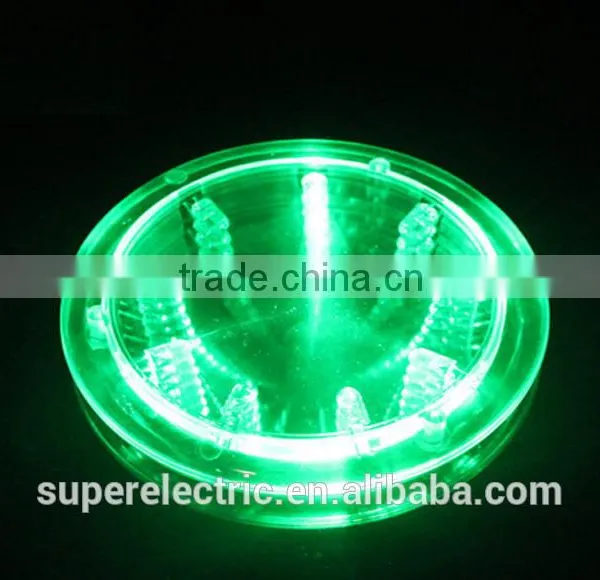 New Color Changing LED Lights Bottle Cup Mat Coaster For Clubs, Bars Party photo-5