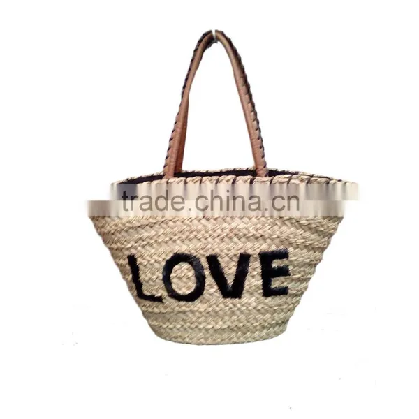 New Design Straw Handbags,large Straw Beach Bags