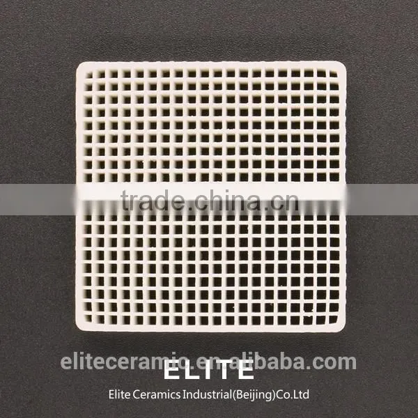 50*50*10 Porous Industrial Ceramic Extruded Slice