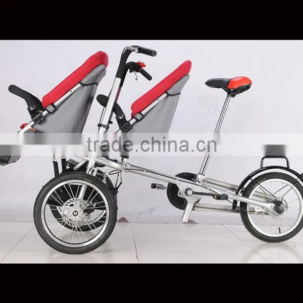 Mother and Child Bicycle Baby Stroller photo-4