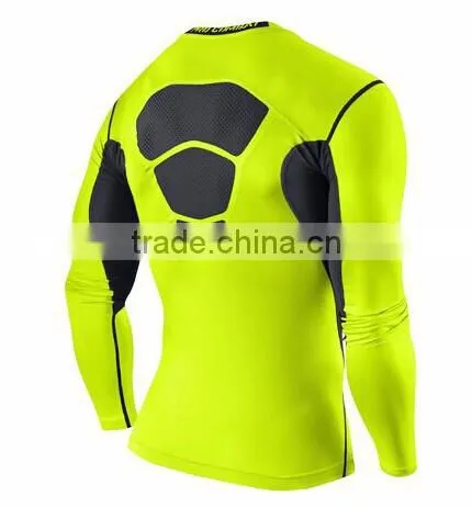 Custom Fitness Wear Long Sleeve Mens Compression Wear With High Quality photo-2
