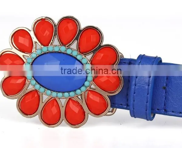 2015 Fashion Rhinestone PU Belts for Dress SWF-15070206 photo-5