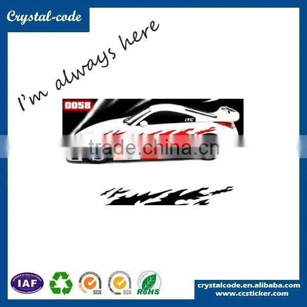Custom Transparent Car Pvc Paper Sticker Label photo-6