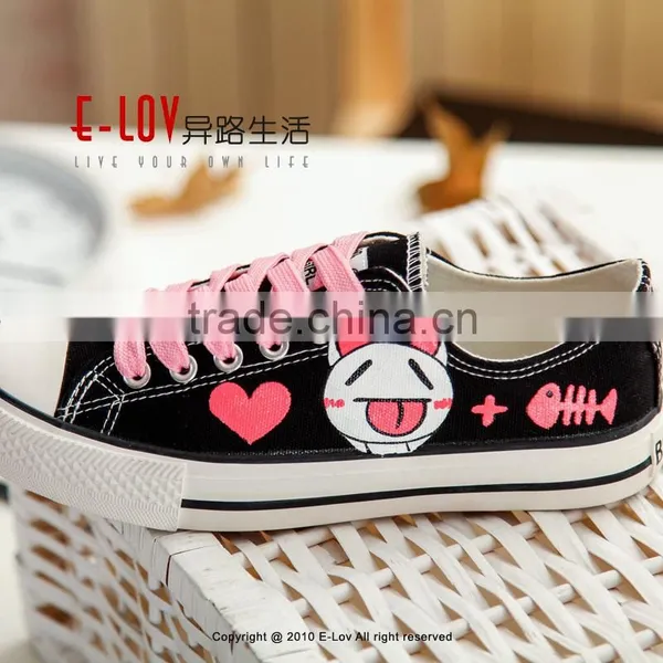 NO.D020HHot Sales High Quality Ladies Canvas Shoes Quality Choice photo-5