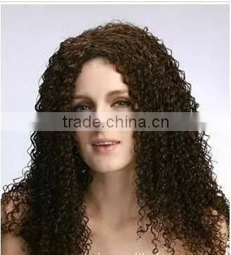 Indian Curly Hair Wig Human Hair Wigs Full Lace Wig Hair Extension