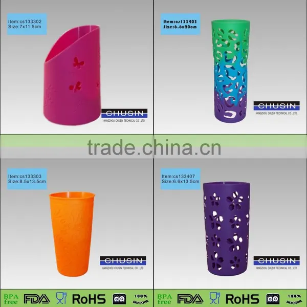 Glass Baby Bottle Silicone Sleeve for Water Bottle