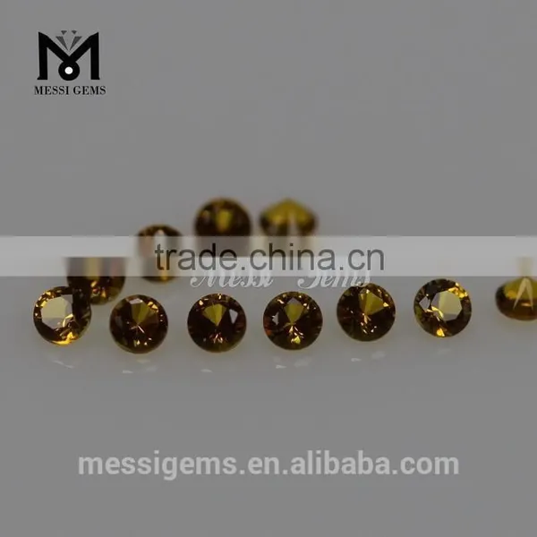 Top Machine Cut Gemstone Round 1.5mm Crtrine Nano Beads photo-3