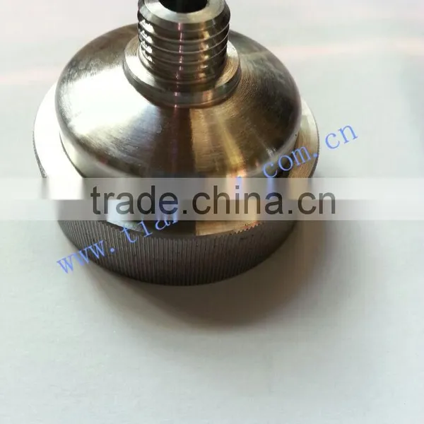 stainless steel knurling machining threading polishing part
