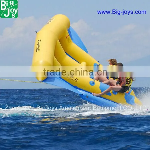 Exciting Summer Inflatable Water Games Flyfish Banana Boat for Sale photo-4