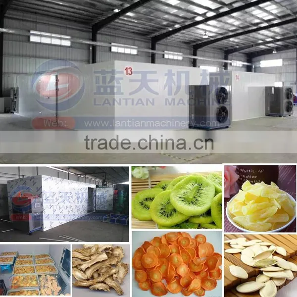 Clean energy saving dehydrator cassava chips dryer