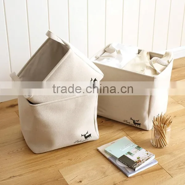 Cotton Fabric Storage Box Clothes Box