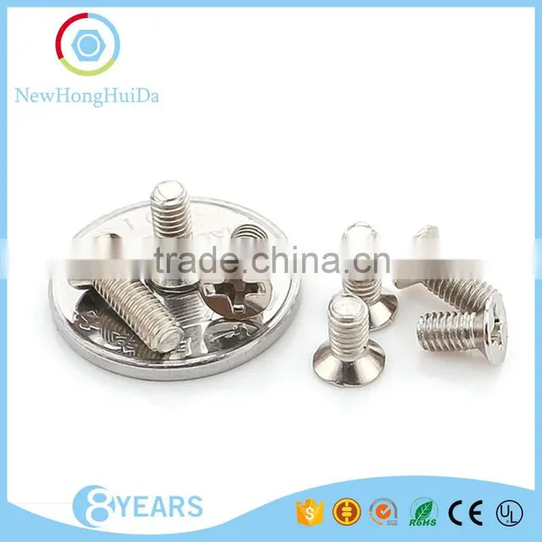 Carbon-steel Black Kilvery Cross Recessed Plated Flat Head Machine Screw photo-6