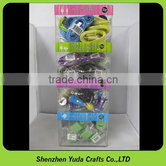 Elegant Design Acrylic Phone Display Stands for Shop, Plexiglass Pos Display Stand, Lucite Point of Sale Display photo-5