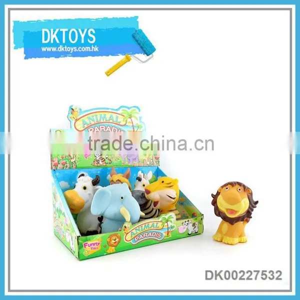 2016 Hot Selling Soft PVC Animal Roto-cast Animal Toys
