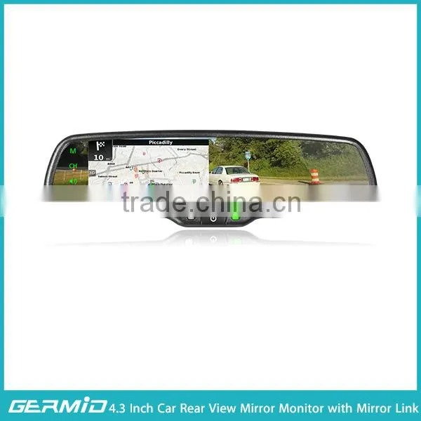 Rear View Mirror Monitor With 4.3 Inch LCD Monitor Display photo-3
