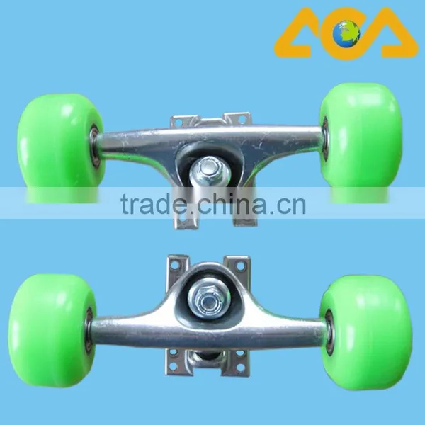 Skateboard Wheels and Trucks Sets, 5inch Skateboard Trucks, 52x30mm Skateboard Wheels