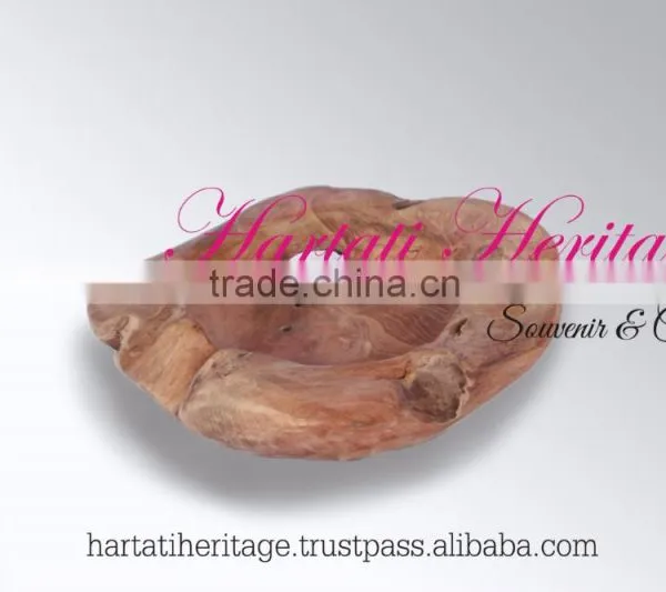 Teak Wood Unique Assorted Bowls Home Decoration photo-2