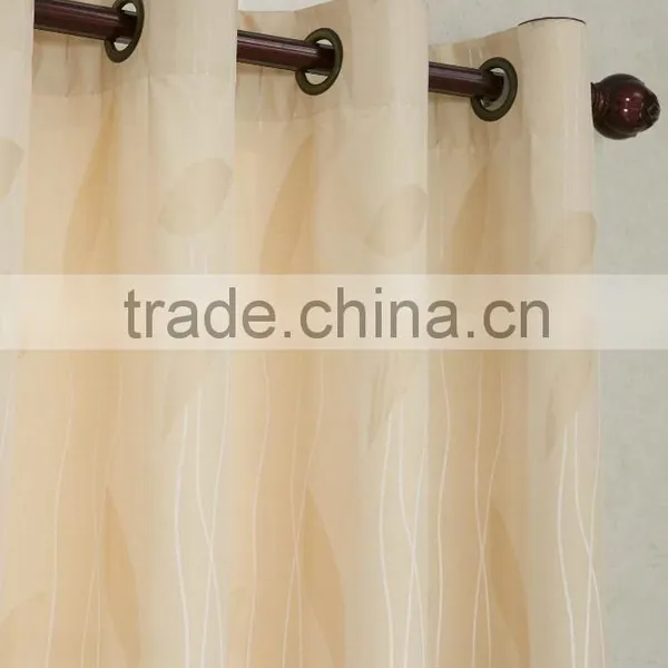 2PCS STRIPE JACQAURED BLACKOUT BRAND NAME CURTAIN FOR HOME DECOR photo-3