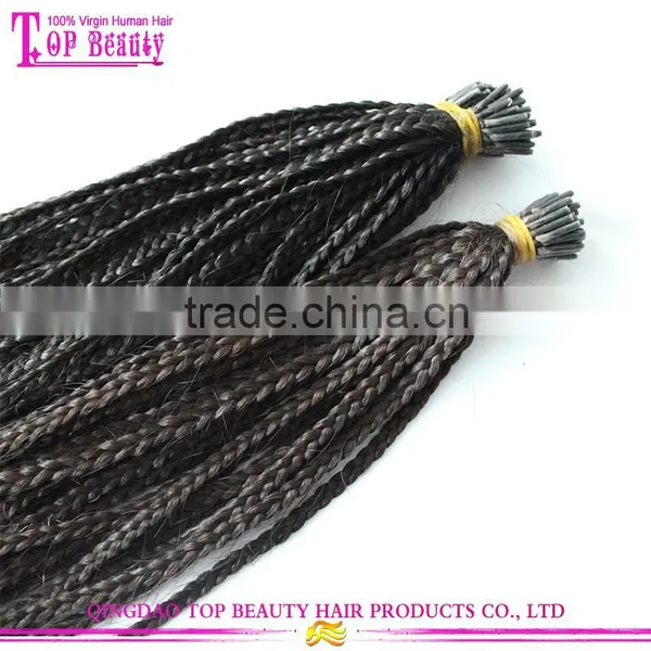 Factory Price Brazilian Remy Kinky Braiding Micro Loop Hair Extension Hair photo-5