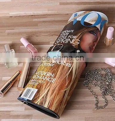 Offering New Designs Magazine Clutch Bag From Factory ( W347)