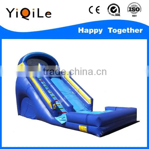 The Sponge Theme of Inflatable Water Slide With Inflatable Pool photo-3