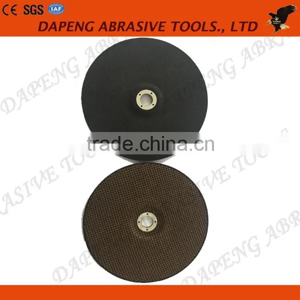 9'' 230X6X22MMChina Resin Bond Reinforced Abrasive Grinding Wheel / Disc photo-4