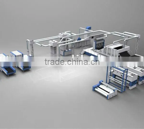 Needle Punching Nonwoven Geotextile Production Line