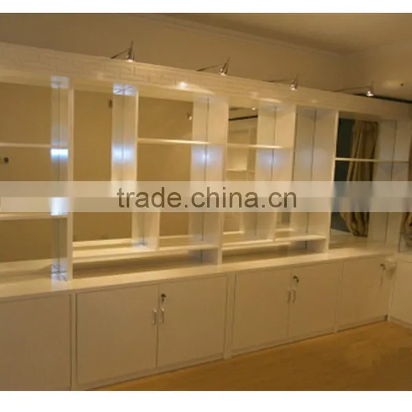 Custom Lucury Showcase Of ClothShop Counter Table Design photo-6