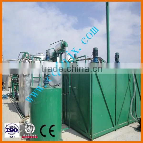 Mini Black Waste Oil Distillation Used Motor Engine Oil Color Change System photo-2