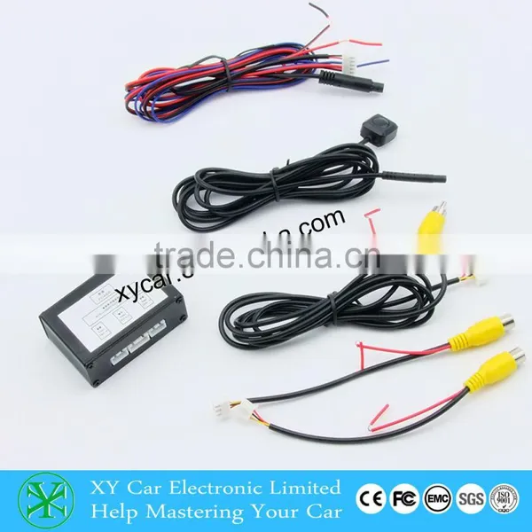 Car Front /rear View 2 Cameras Control Box ,reverse Camera Video Switcher XY-3027 photo-2