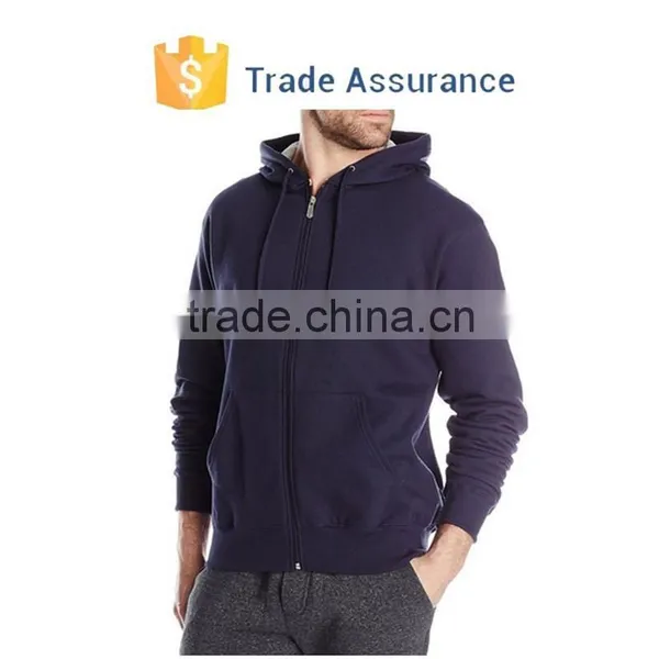 Men's Full Zip Eco Fleece Hoodie Jacket photo-3